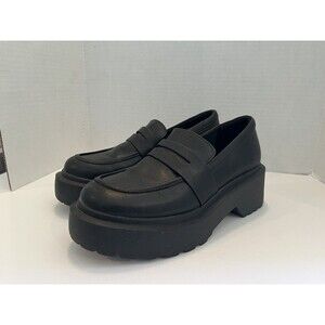 Wild Fable Black Platform Loafers